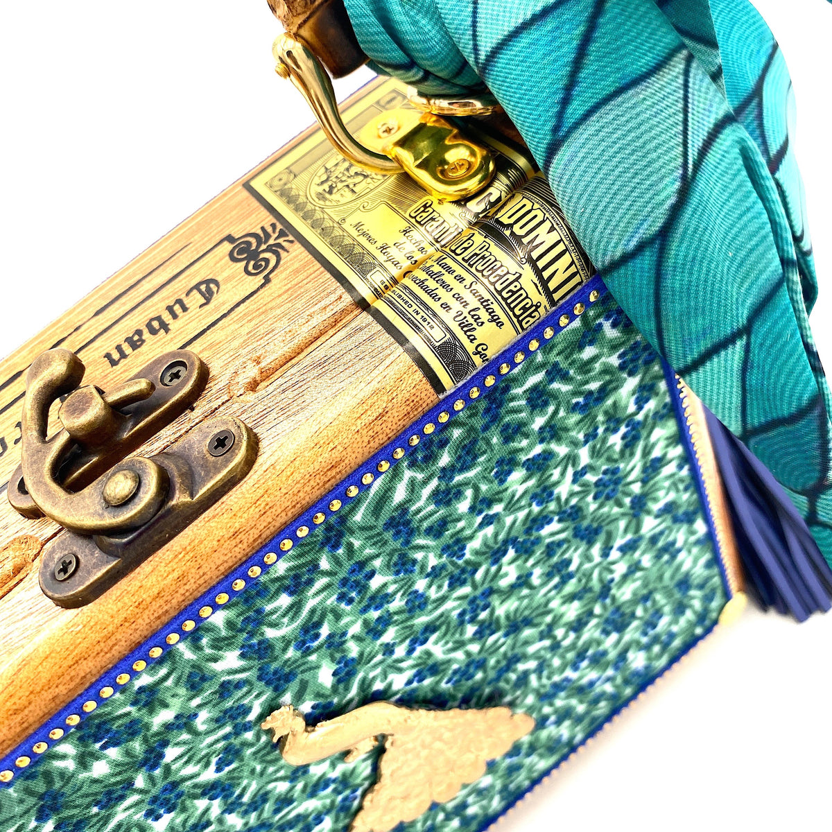 Peacock in the Park Bag - Darling Clutch Company
