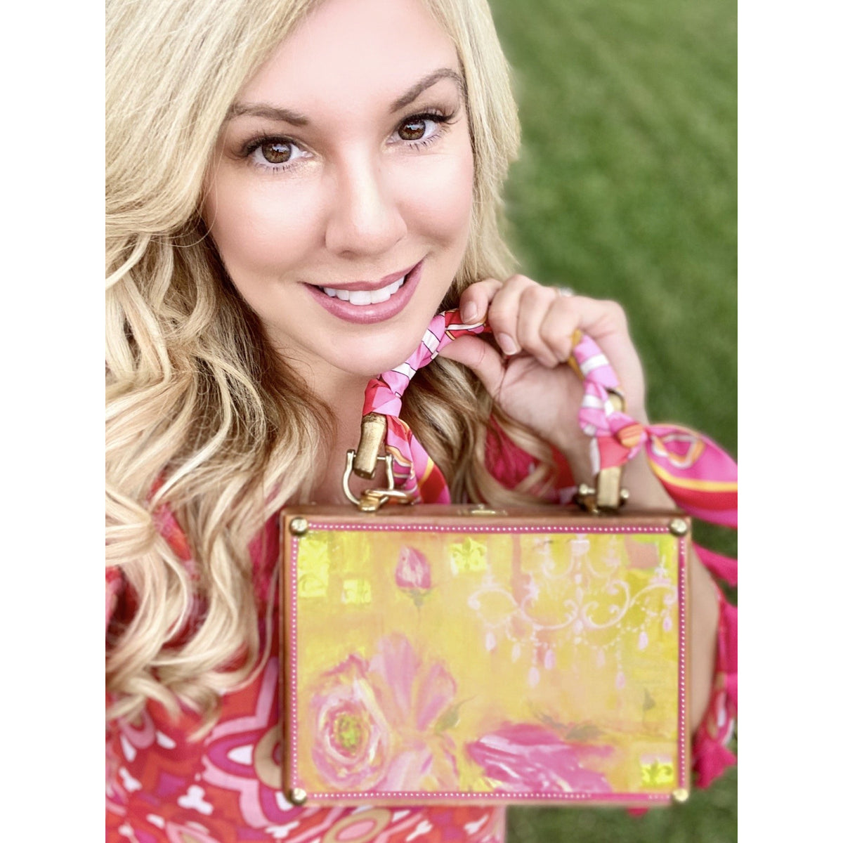 Pink Chandelier II Bag - Darling Clutch Company