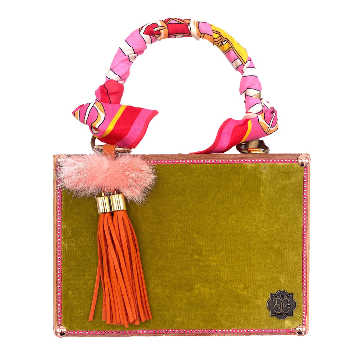 Pink Chandelier II Bag - Darling Clutch Company