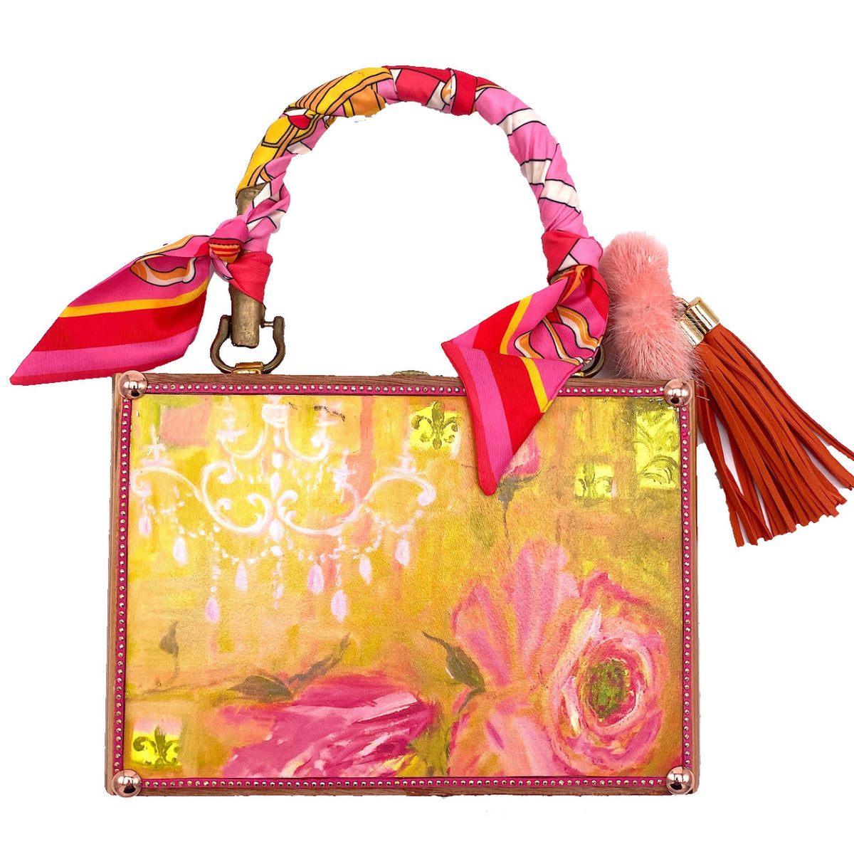Pink Chandelier II Bag - Darling Clutch Company