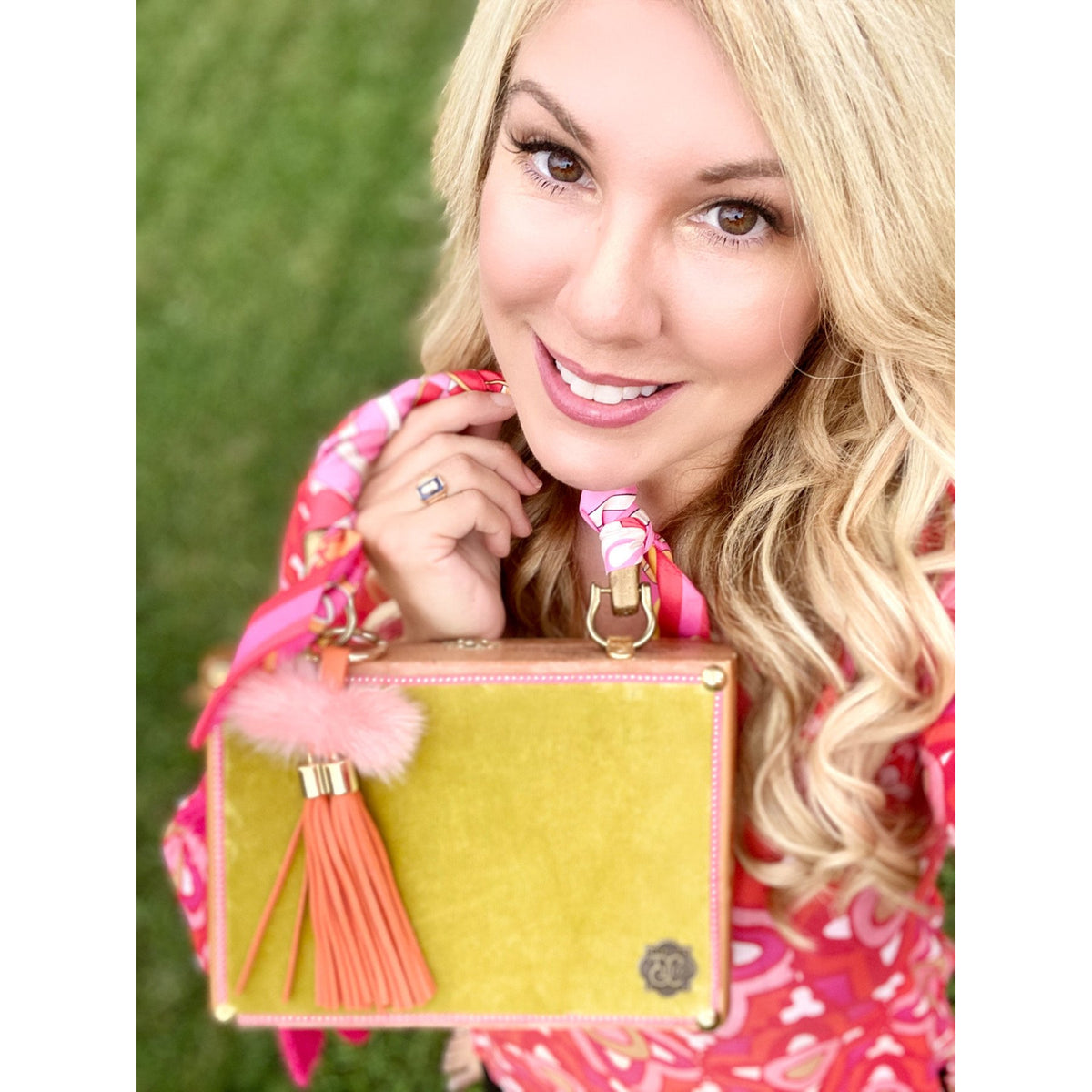 Pink Chandelier II Bag - Darling Clutch Company
