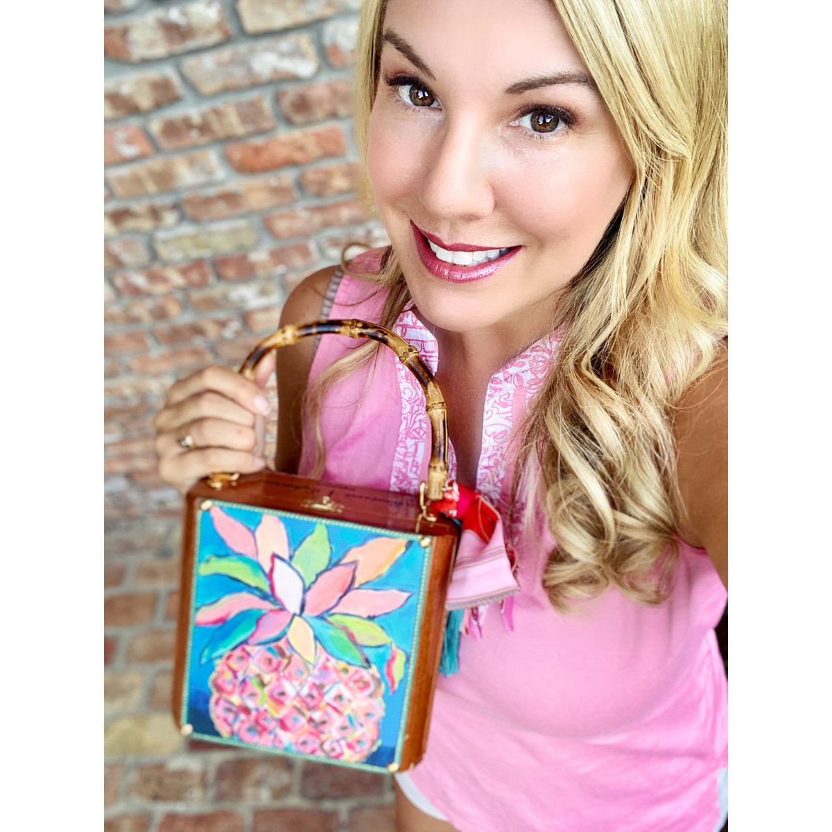 Pink Pineapple Surprise Bag - Darling Clutch Company