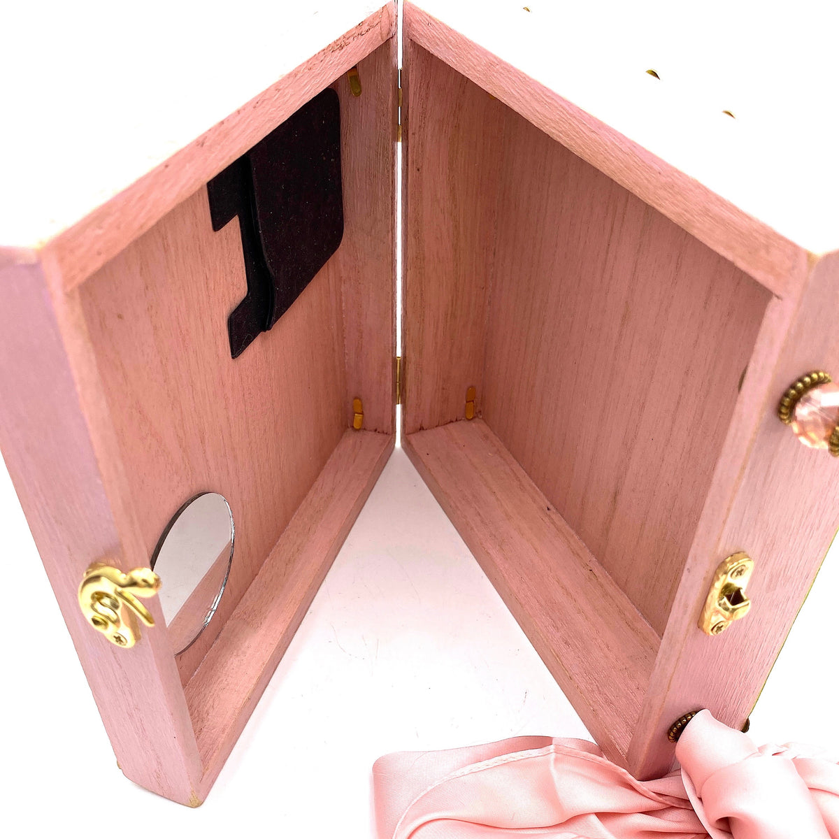 Pink in the Greenery Bag - Darling Clutch Company