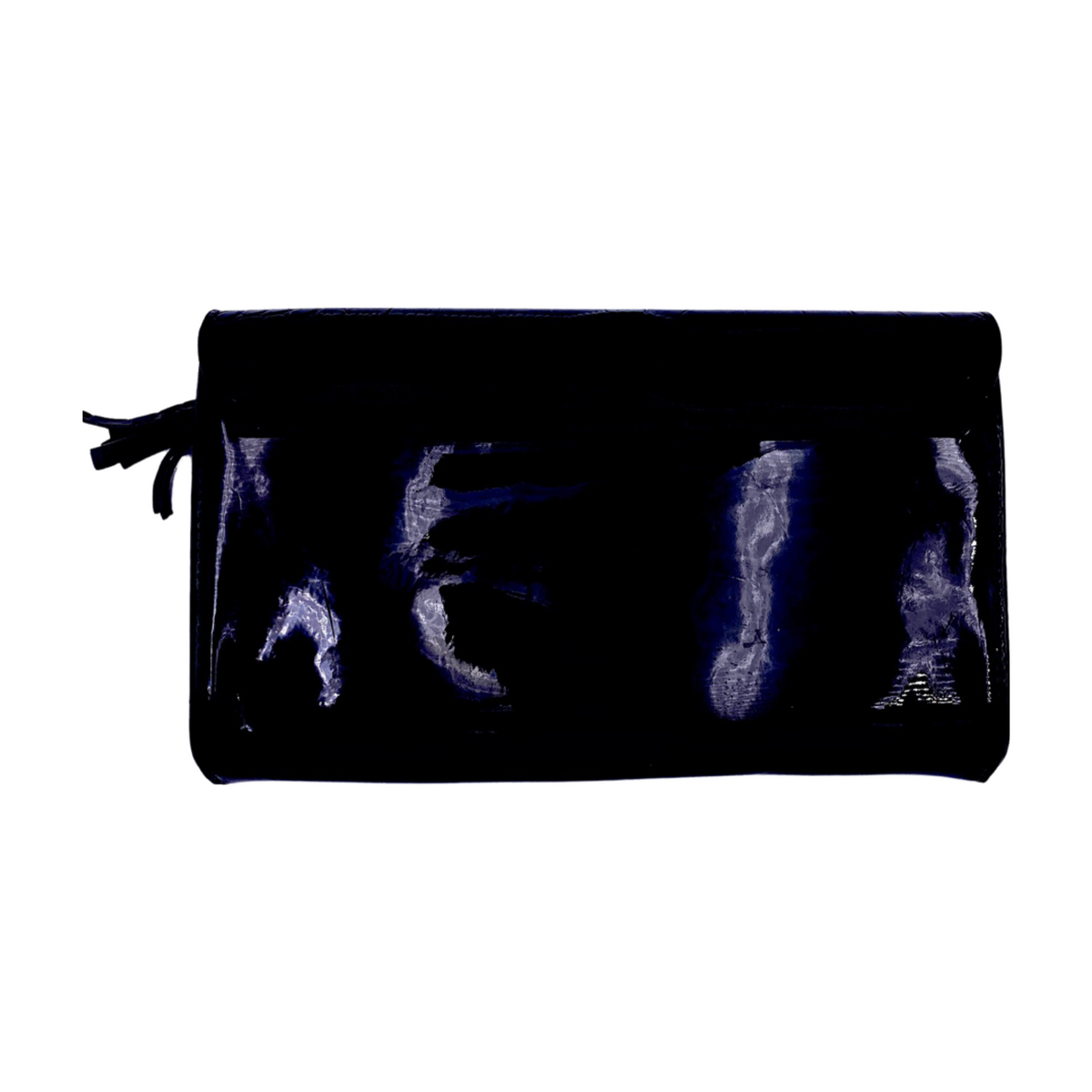 Rowan Black Croc Clutch - Darling Clutch Company