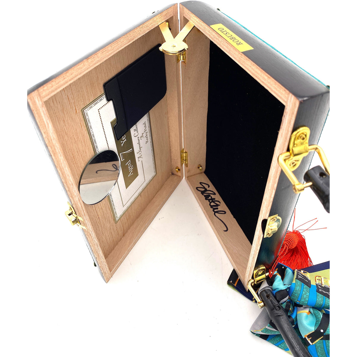 Shoji in Blue Bag - Darling Clutch Company