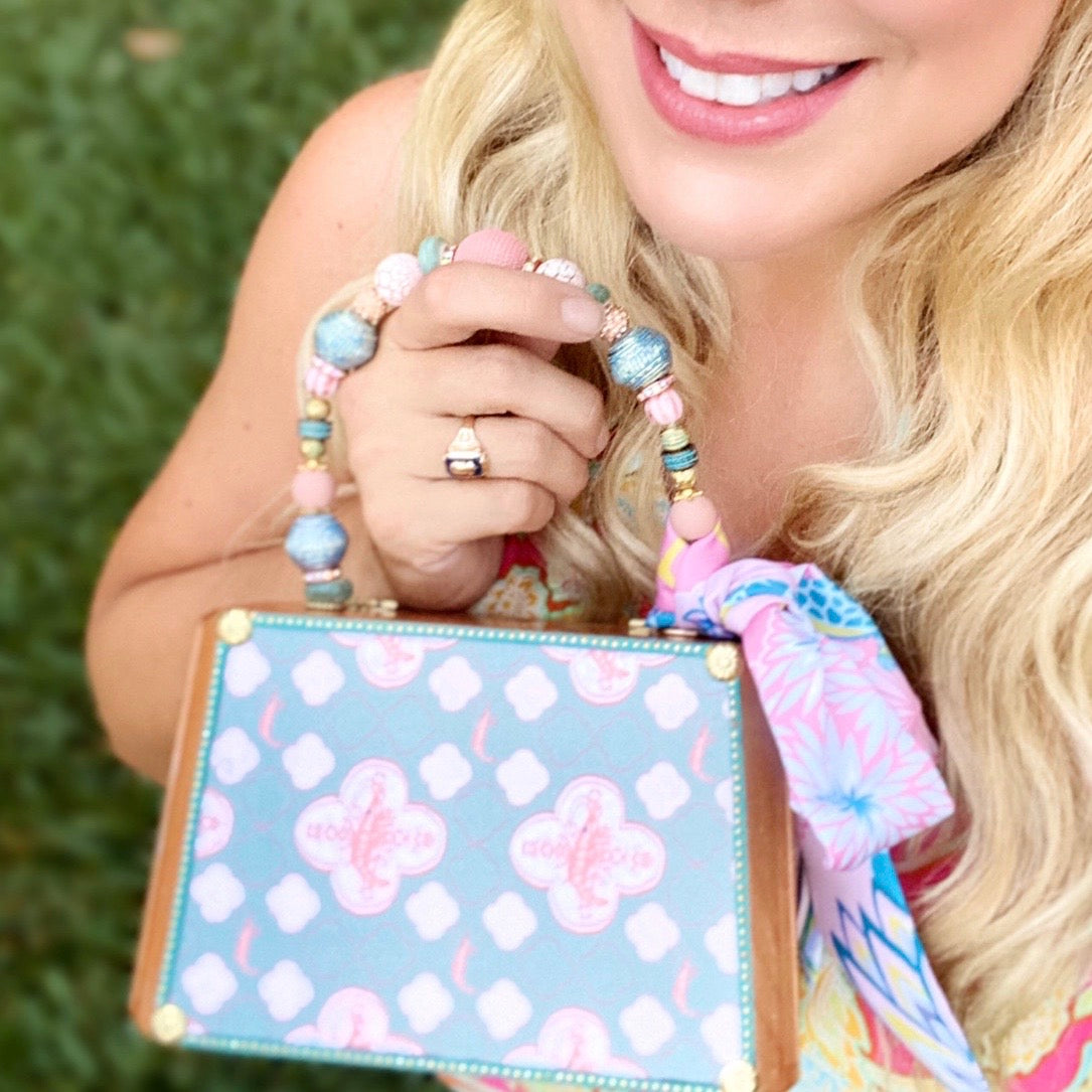 Shrimp n Glitz Bag - Darling Clutch Company