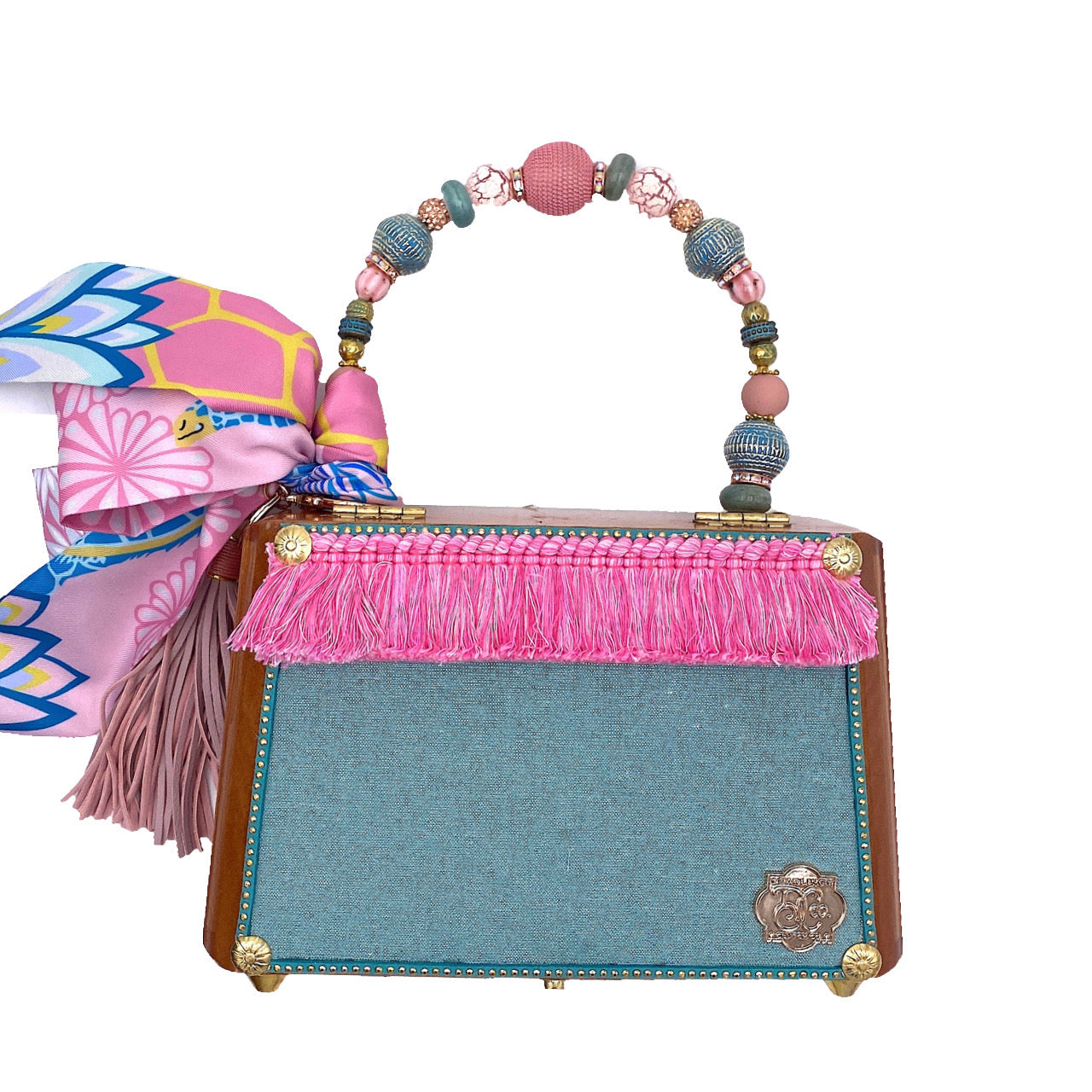 Shrimp n Glitz Bag - Darling Clutch Company