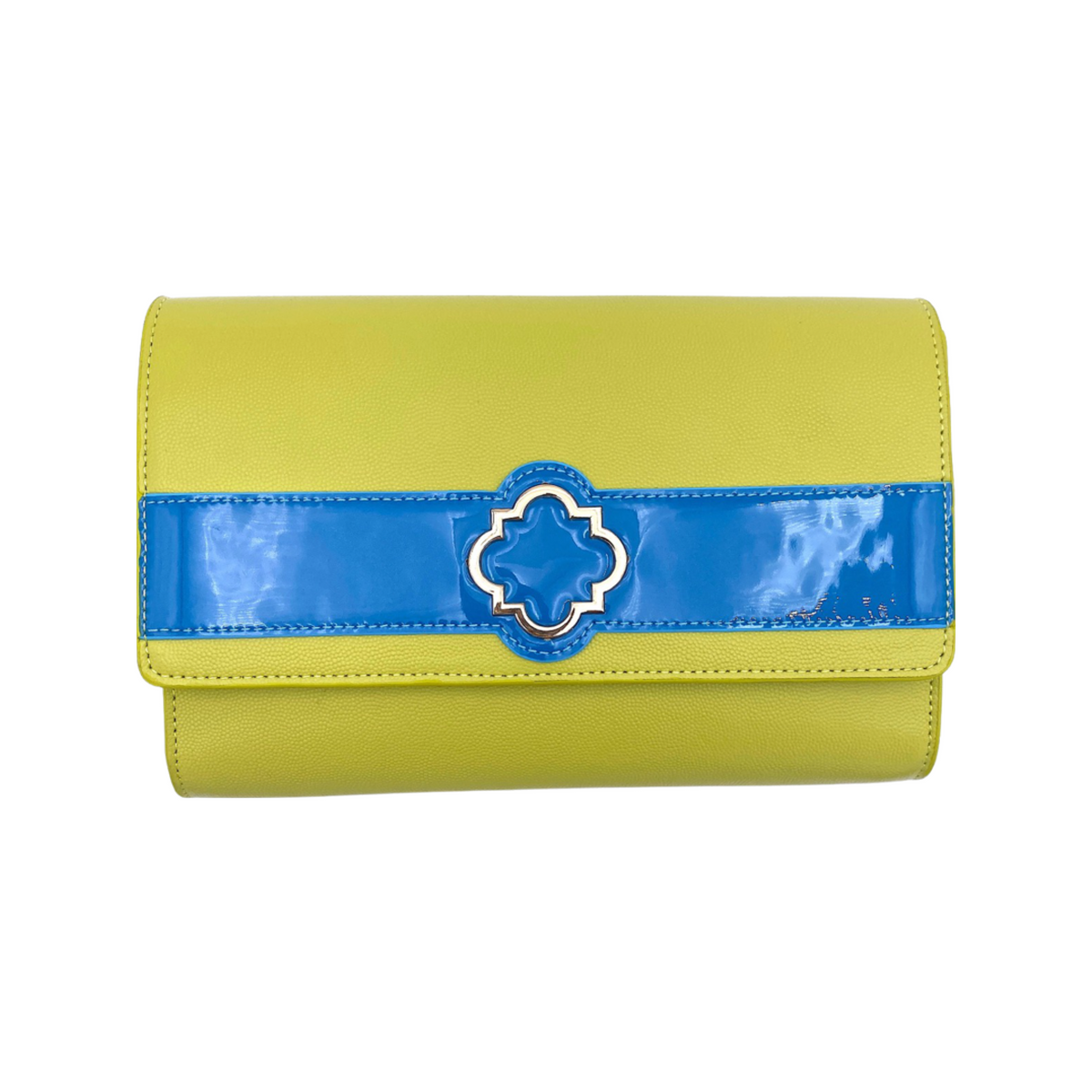 Sutton Clutch in Lime - Darling Clutch Company