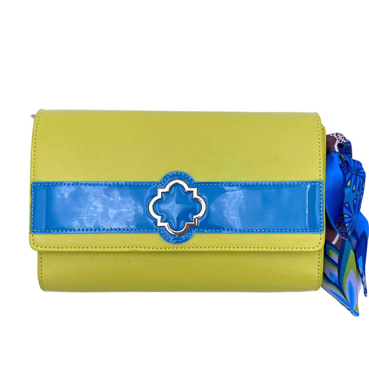 Sutton Clutch in Lime - Darling Clutch Company