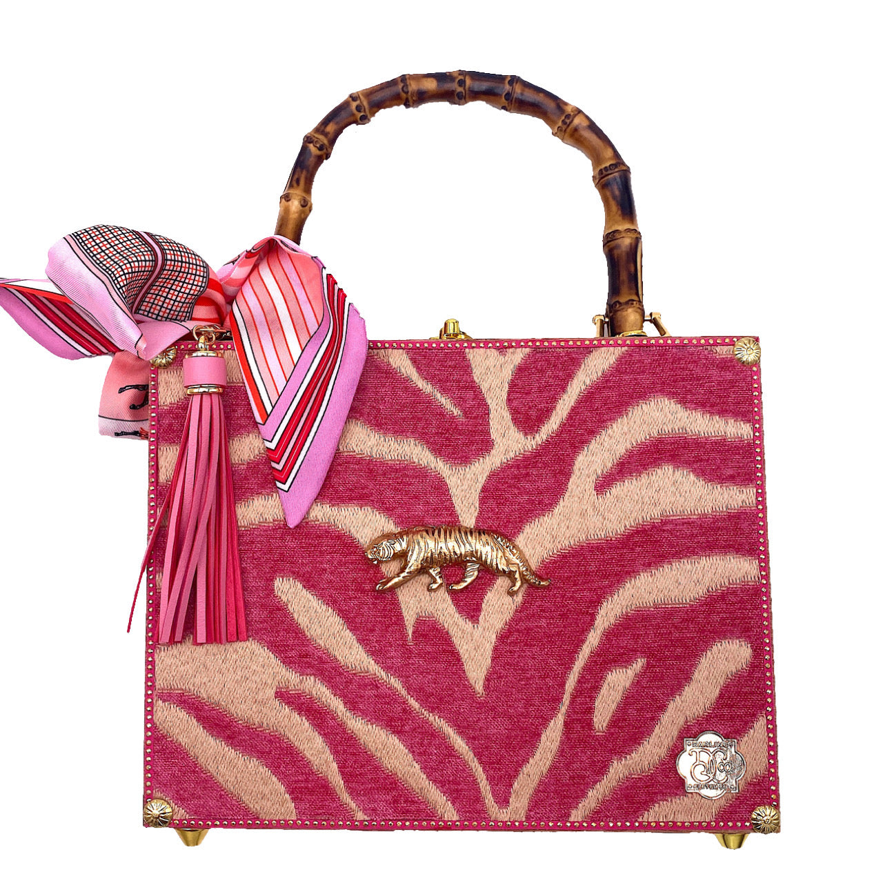 Tiger Safari Bag - Darling Clutch Company