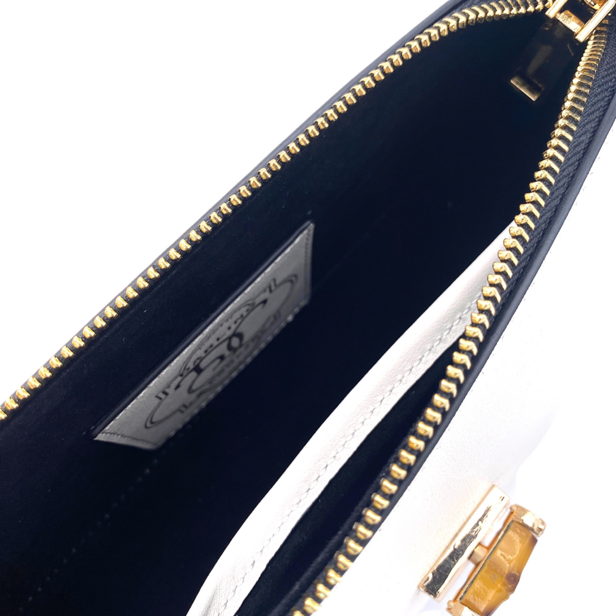 Trinity Bag in Black/Ivory - Darling Clutch Company