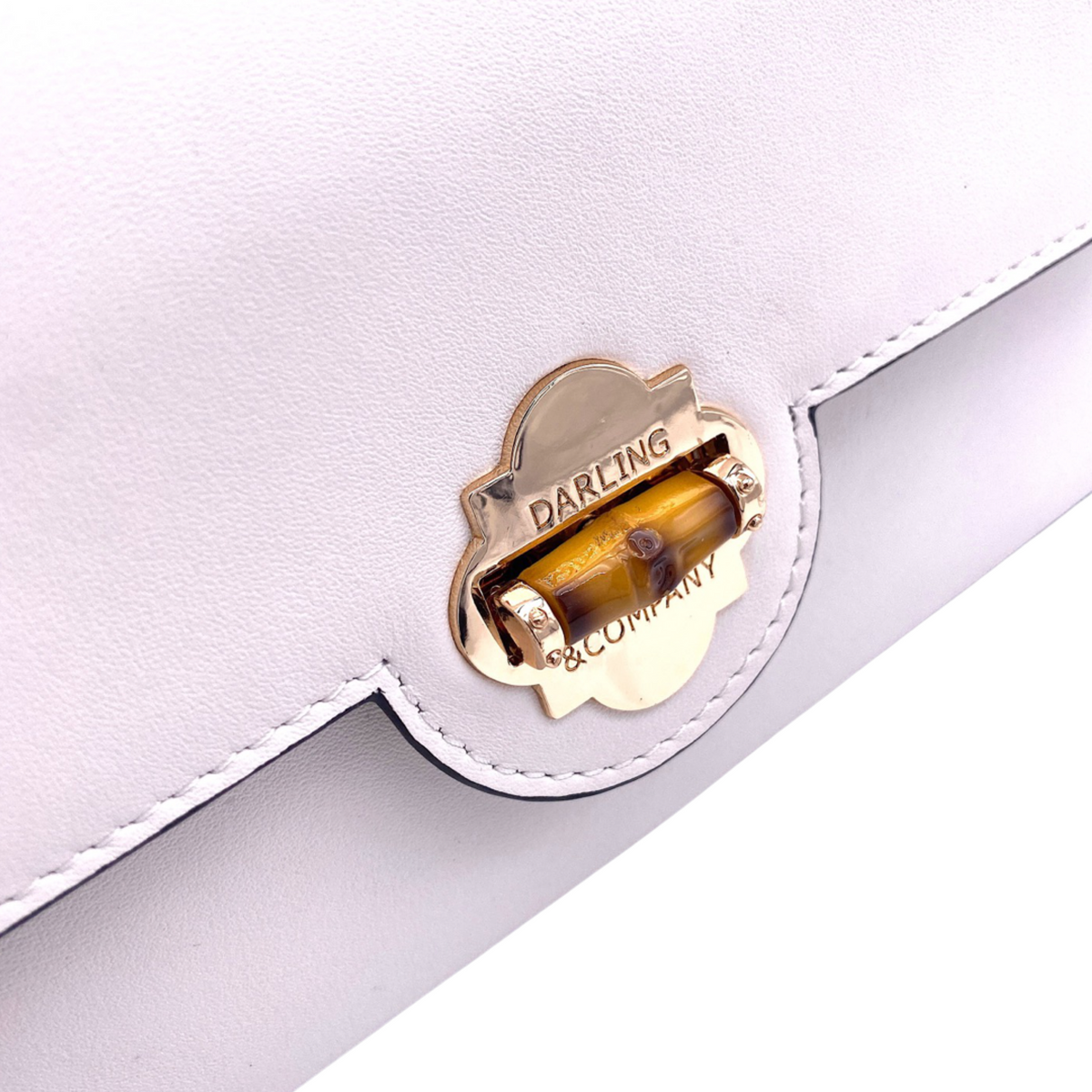 Trinity Bag in Black/Ivory - Darling Clutch Company