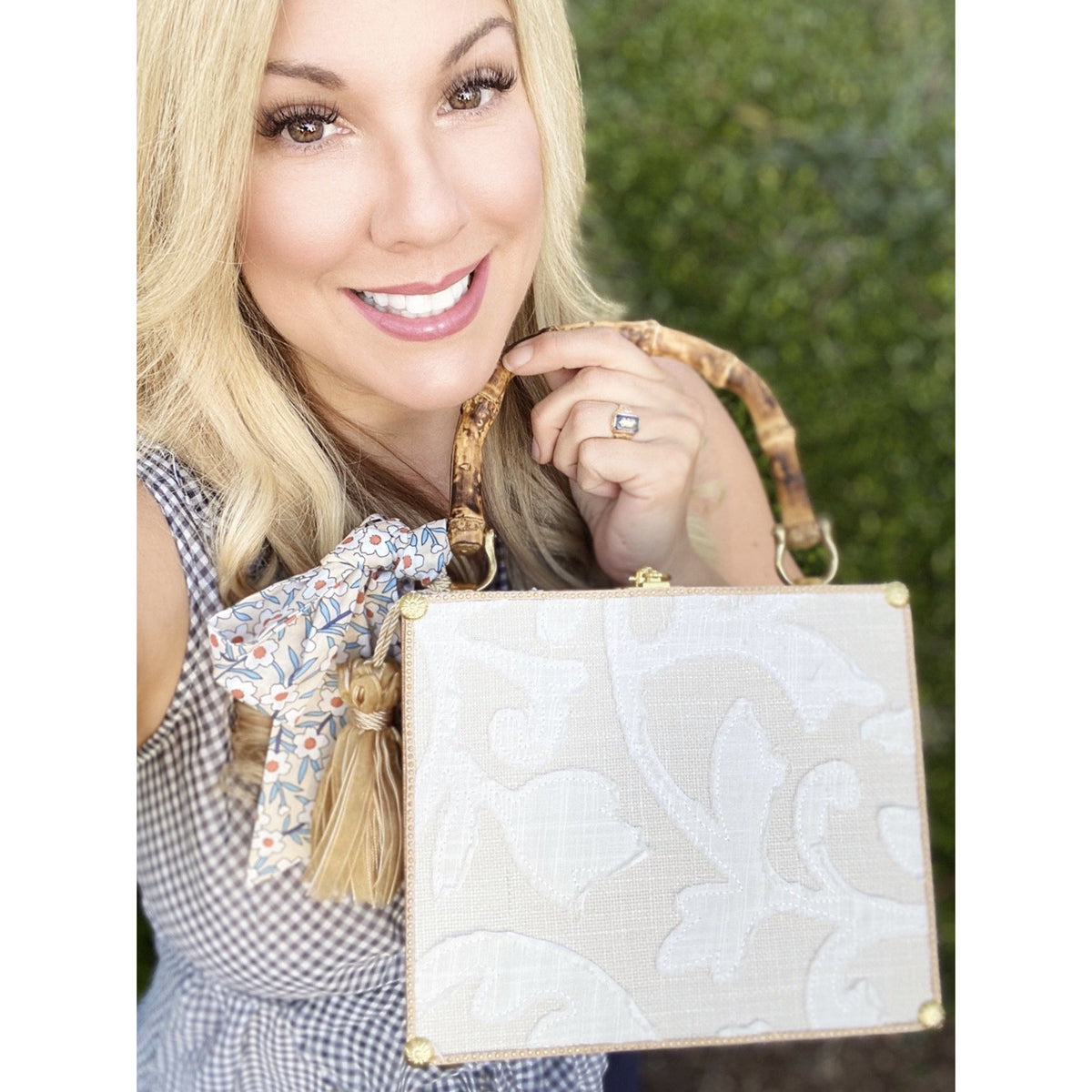 Vanilla Swirl Bag - Darling Clutch Company