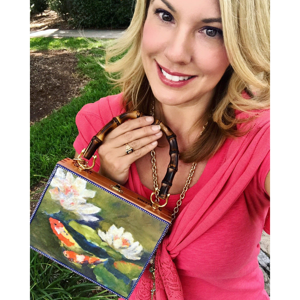 Don&#39;t Be Koi Bag - Darling Clutch Company